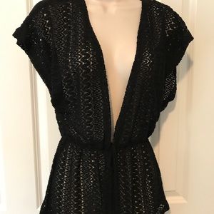 Short sleeve cardigan or cover up
